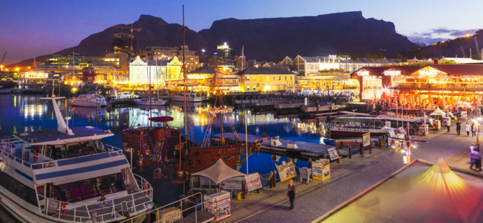 V&A Waterfront and Table Mountain Cape Town,