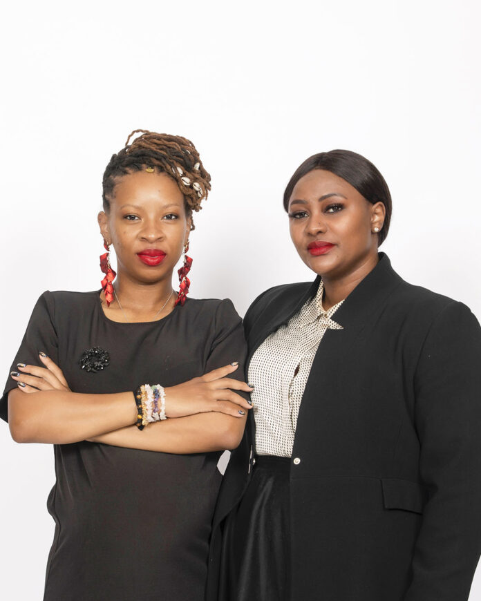 Mponeng Seshea and Yolisa Tshabalala