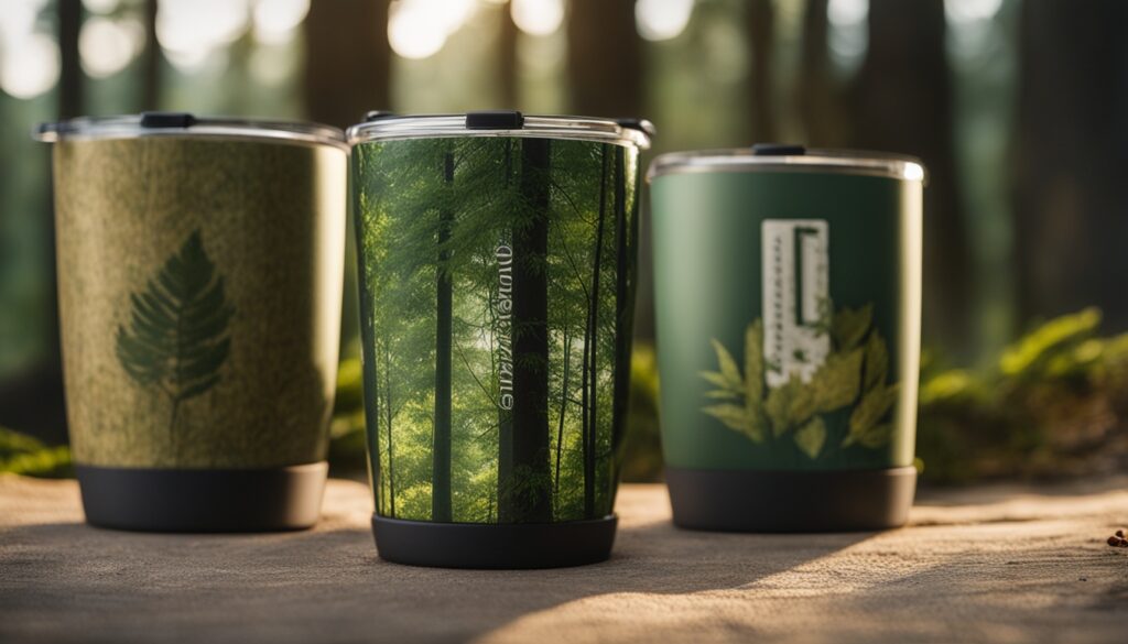 eco-friendly coffee tumblers