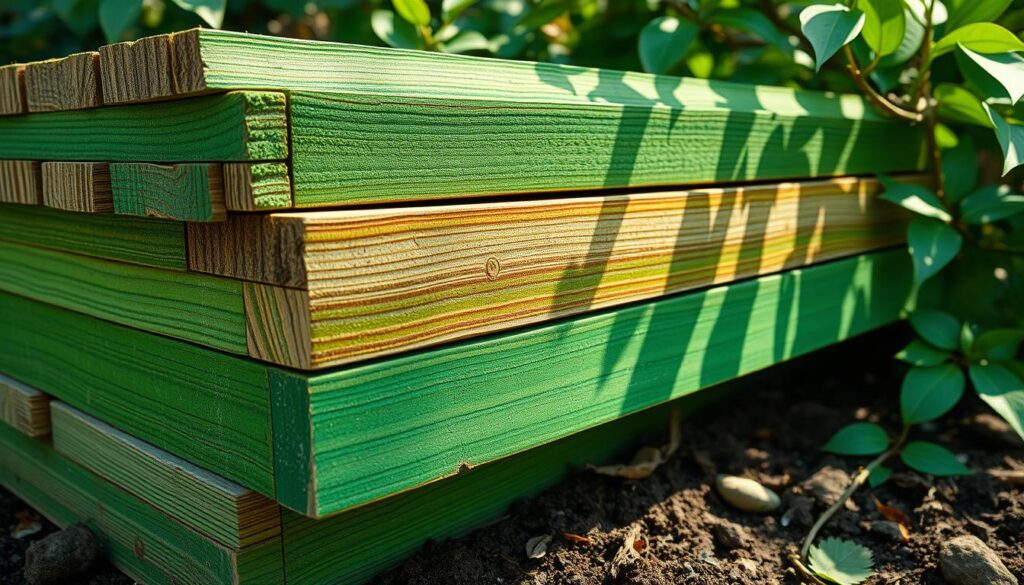 Pressure treated wood Pressure treated wood