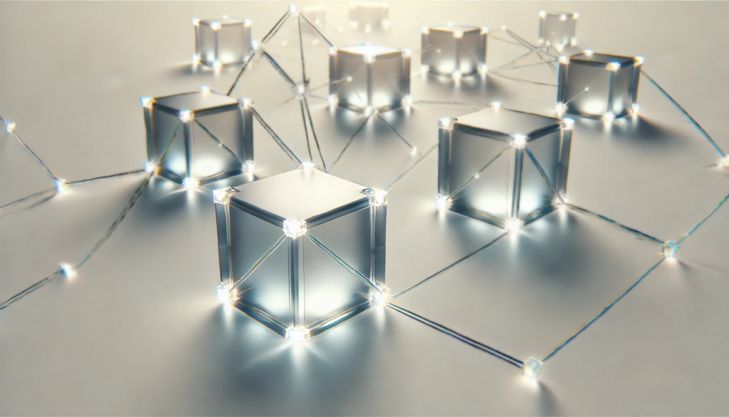 Supply chain blockchain interlinking