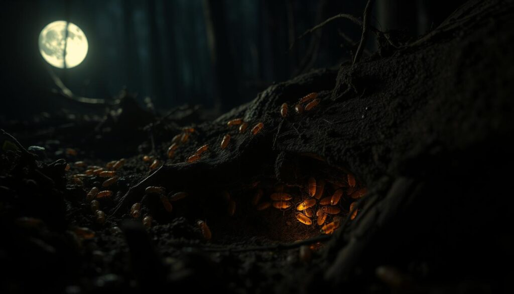 are termites nocturnal