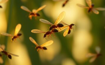 can termites fly