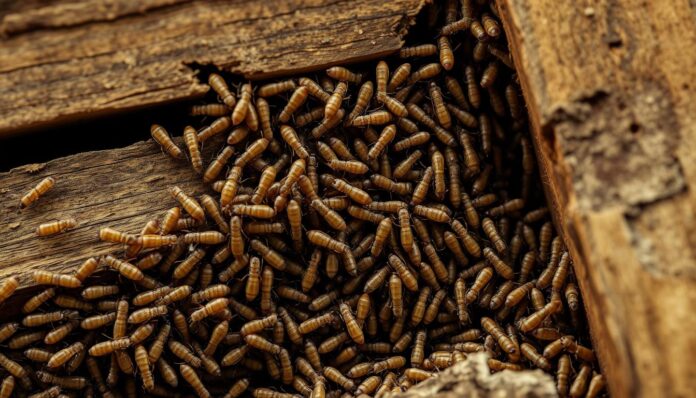 how do termites spread