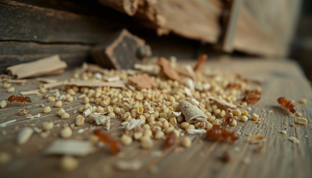 what is termite frass
