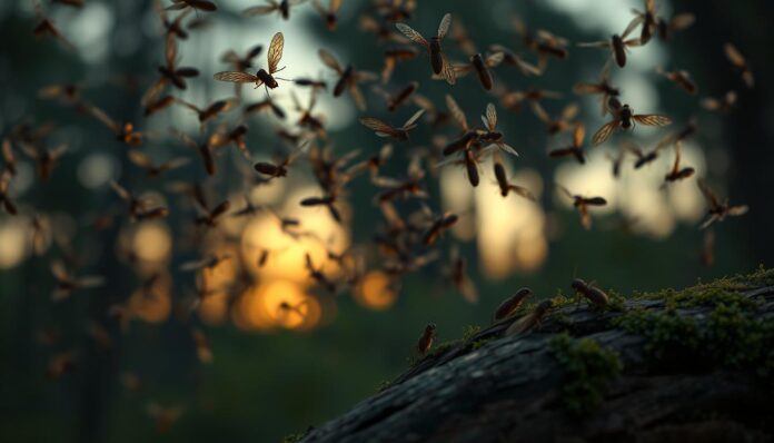 when is termite swarming season