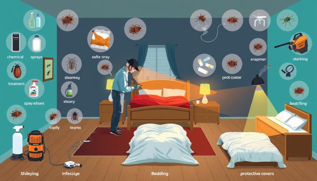 what do bed bug exterminators use