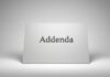 addenda meaning