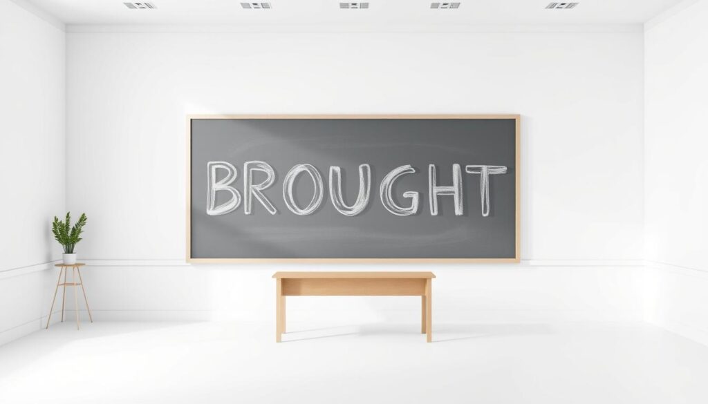 past tense of bring