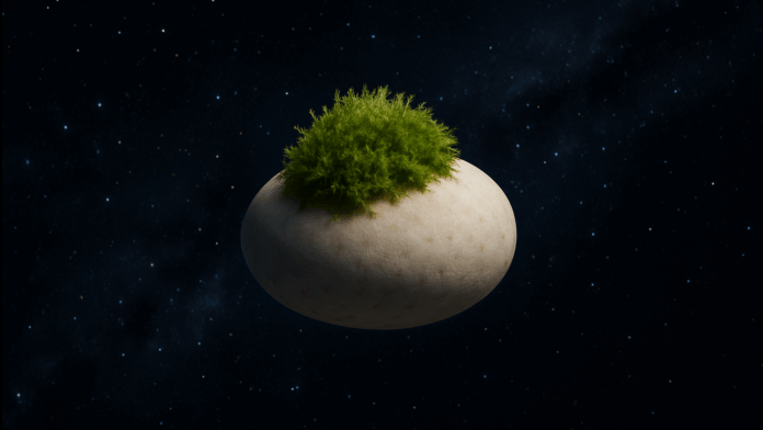 Moss in space Moss in space
