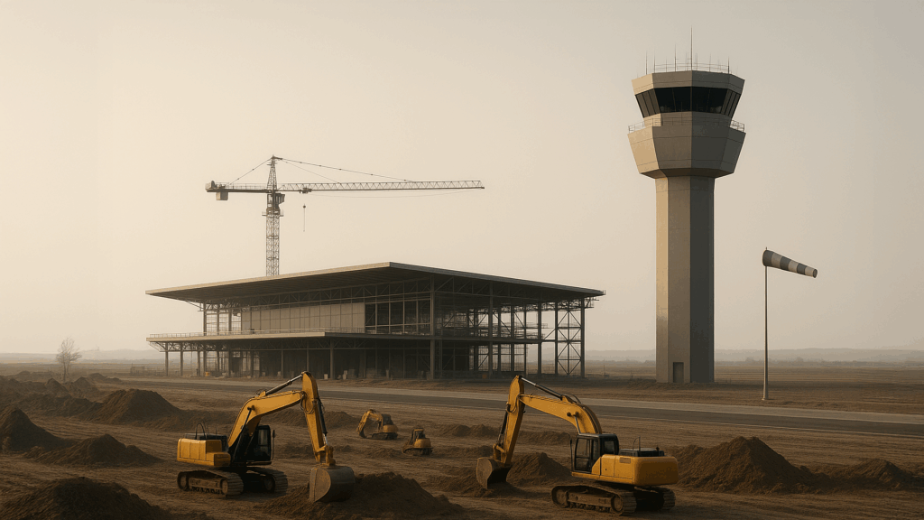 R8 billion airport appoints contractor WBHO