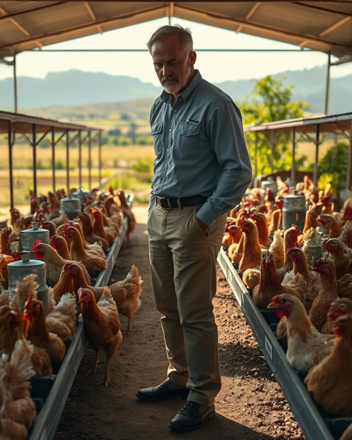 Chicken farming Chicken farming