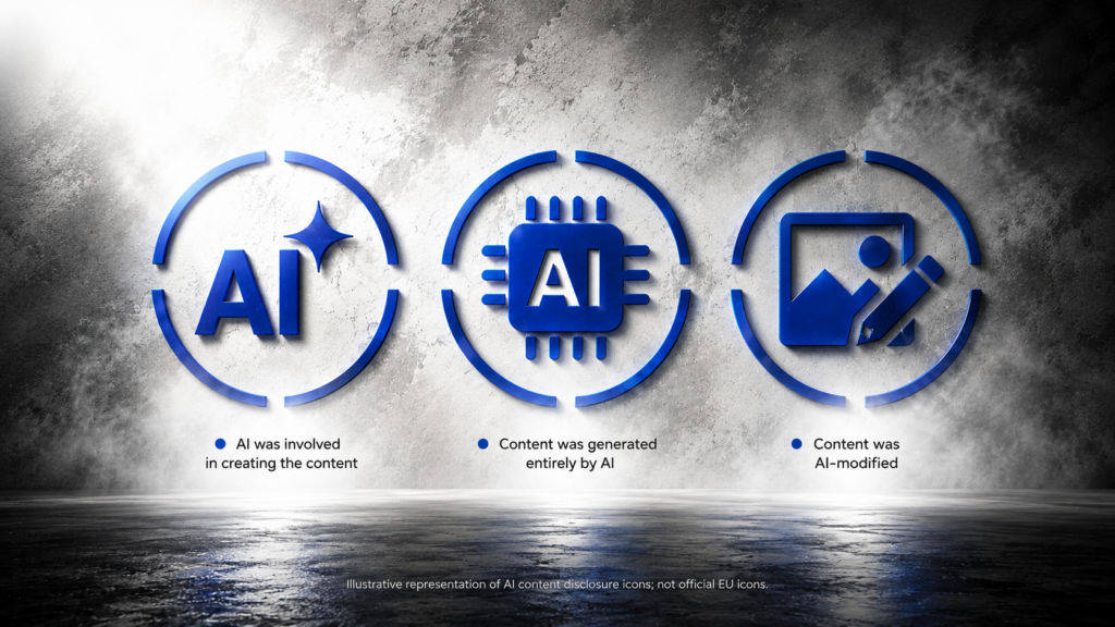 AI content disclosure