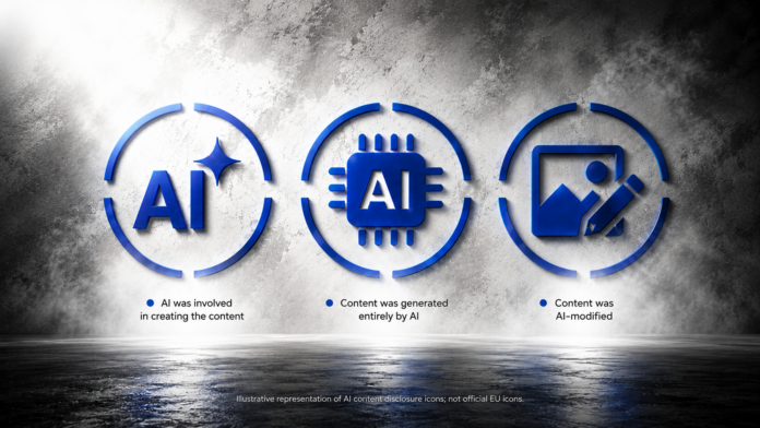 AI content disclosure AI content disclosure