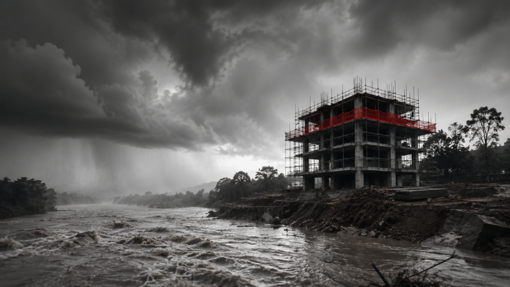Construction flood planning