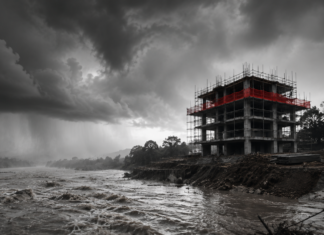 Construction flood planning