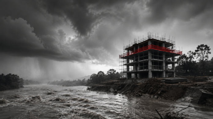 Construction flood planning
