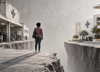 The healthcare gap – millions caught between two unequal systems The healthcare gap