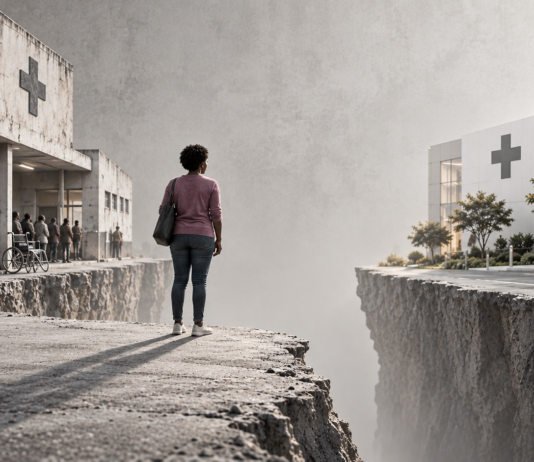 The healthcare gap – millions caught between two unequal systems The healthcare gap